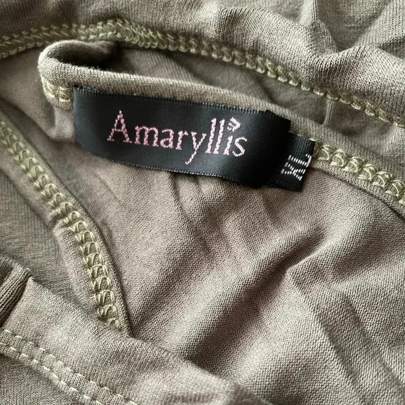 💥🆕Amaryllis Sage Green High-Neck Sleeveless Dress XL🆕 - Picture 7 of 9